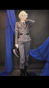 Blue Lock Guard Police Uniform Cosplay Full Set Anime Costume With Belt Fanny Pack Ship From MY Local Warehouse