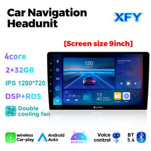 XFY Android13 Autoradio For Volkswagen Passat b6 b7 golf 5 6 Polo Jetta Skoda Car Radio Multimedia PlayerGPS WiFi RDS Carplay