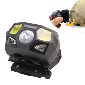 BOOIU Fast Mich HELMET Light NVG ติดตั้งไฟสัญญาณ USB ชาร์จกันน้ําไฟสัญญาณการล่าสัตว์และตกปลาไฟหน้า