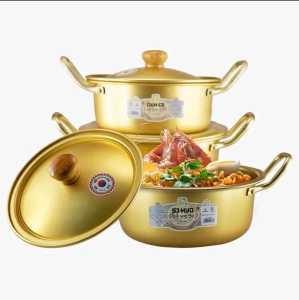 Panci Ramyun Korea / Panci Ramen Gold / Rameon Korea 16cm 18cm 20cm