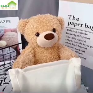 GẤU PEEK CHƠI Ú ÒA - Ú ÒA TRỐN TÌM BẰNG KHĂN CÙNG BÉ "BAHAMAR" rất dễ thương biết nói biết che khắn chơi trốn tìm