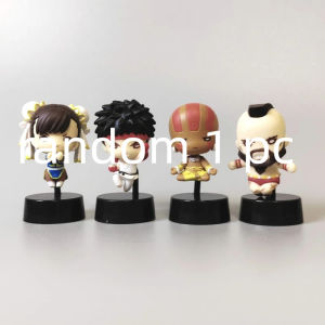 Bandai | New Anime Figure Street Capsule Toy Blind Box Chunli Action Figure Cute Doll Model Desktop Ornament Surprise Gift For Fans