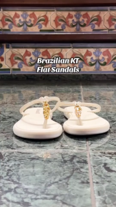 Womens Korean Style Sandals - Non-slip High Quality Flip-Flops Multifunctional Rubber Comfortable Slippers for Outdoor 065523
