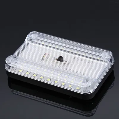 1ชิ้น LED 12V ไฟเพดานรถยนต์ (11CM) ไฟในเก๋ง ไฟหลังคาในรถ ไฟอ่านหนังสือในรถ ไฟสีขาว (Domelight11c)