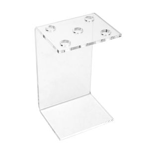 Hairdresser Shears Storage Rack Acrylic Organizer Hairdressing Scissors Holder Professional Barbershop Accessories Supplies