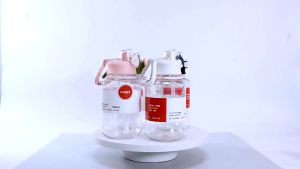 Botol Minum Jumbo Botol Minum Bening Kapasitas 880ML Include Tali Panjang