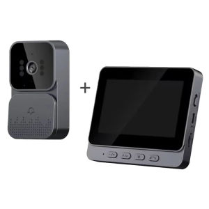 Smart Video Doorbell Camera Wireless 1080P HD with Night Vision 2.4G WiFi Motion Detection 2-Way Audio and Cloud Service