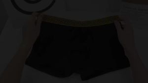 4PCS Trendy Mens Light Luxury Underwear: Four Color Combinations Comfortable Elastic and Unique Belt Design Mens Underwear