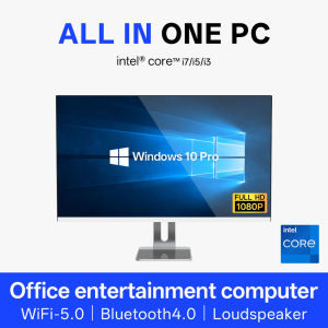Hongming 22" HD IPS All in one PC， intel core i5 9400 RAM/16G/32G DDR4 SSD256G/512G/1TB windows 10 ProDesktop Computers