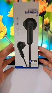 Handsfree AB-07 + Mic hifi Audio Stereo Earphone Headset Universal