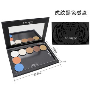 Hộp Rỗng Cho Phấn Mắt Magnets Makeup Beauty Double Color Cosmetics Iron Sheet Storage Empty Box Subpackage Box