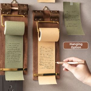 Hangable No-stick Vintage Bulletin Board Mid-century Style