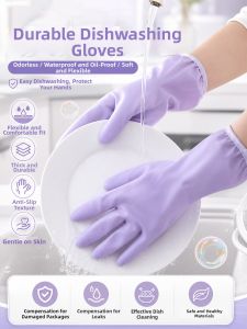 TAODUN | Durable Non-Slip Waterproof PVC Food-Grade Washing Glove