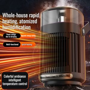 Portable Electric Heater Mini Desktop Heaters Air Heater For Home Bedroom Office