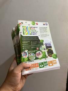 50 pcs Bi-Fold Brochure | Glossy paper | Premium High Quality Prints | 160gsm