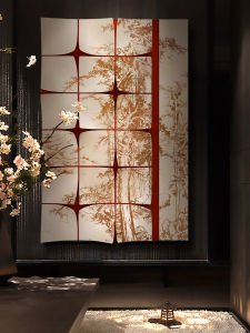 New Chinese Style Large Abstract Landscape Decorative Painting Entrance Hallway Corridor Background Wall Art Modern Decoration