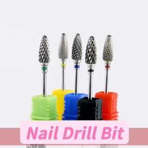 Nail Art Tungsten Steel Grinding Head Alloy Machine Polishing Nail Drill Bit Nail File Buffer 美甲钨钢打磨头合金打磨头抛光卸甲打磨机专用美甲工具