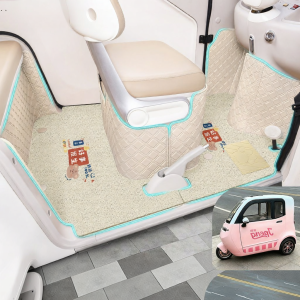 Decorative Custom-Fit Floor Mats For M8 Jinnpeng Tricycle