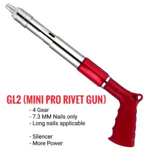 Manual Steel Nails Gun (Free 20 Nails) Concrete Rivet Tool Steel Rivet Gun 7.3MM Lebih Kuat