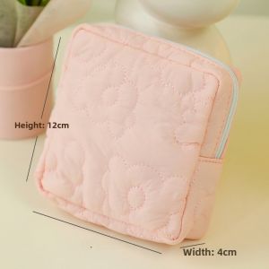 Candy Colored Menstrual Pad Bag Cute Girl Heart Ins Storage Pouch Sanitary Napkin Wallet Period Essentials Bag Period Bag
