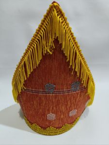 Topi sadum aksesoris pria adat batak toba