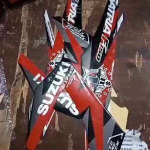 Striping Standar Satria 2014: Desain & Aksesoris Motor