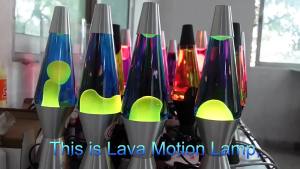 Glob World Lava Lamp Night Light Wax Desk Lamp