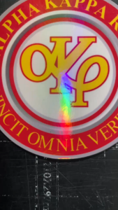 ALPHA KAPPA RHO PREMIUM QUALITY STICKER BUY 1 TAKE 1 (waterproof scratch proof non faded)