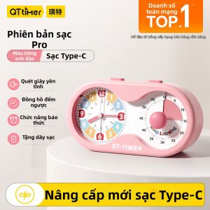 QITE | Đồng hồ bấm giờ học tập 3 trong 1 rèn luyện tính tự giác cho trẻ em