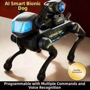TEMiTANGMI | AI Intelligent Remote Control Robotic Dog for robot dog