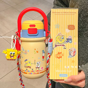 Kids Double Drinking Insulated Water Bottle for Girls