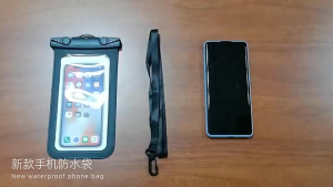 Mobile Phone Bag PVC Waterproof Dry Bag Phone Pouch for Outdoor Sport Swim Travel Camping