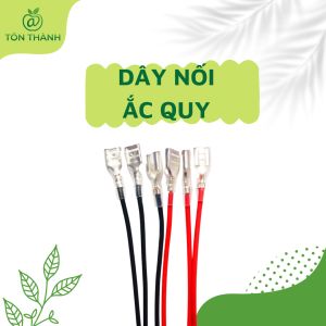 DÂY NỐI ẮC QUY 6.3MM DẠNG CÀI 1 ĐẦU BẤM SẴN