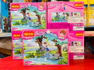 Lắp ráp Cogo 4517- cuộc phiêu lưu của cô gái nhỏ