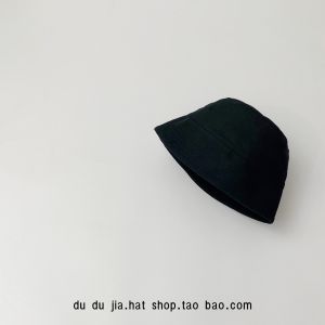 Spring & Fall Kids Hat K-style Boys and Girls Small  Bucket Hat Baby All-Match Bucket Hat Baby Japanese Style Basin Hat