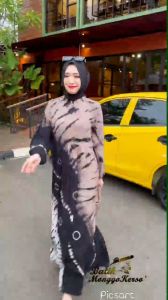 GAMIS TIEDYE PELANGI RANGRANG MODEL LIPIT GAMIS TWILL MOTIF CAP MALAMAN LILIN PROMO / GAMIS KLOK A MODEL LIPIT