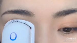 Penjepit Bulu Mata Elektrik Wireless Electric Eyelash Curler Big Eye Curling Long-lasting Hold