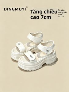 DINGMUYI | Dép Casual Nhẹ Tăng Chiều Cao 7cm