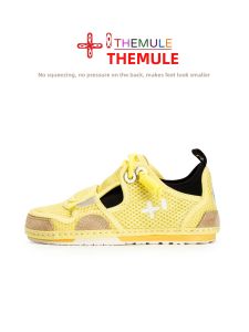 THEMULE | Ugly Cute Low-cut Canvas Shoes Ins Style Magic Tape Big Toe