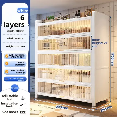 DIBIOU | Multi-layer Dustproof Floor Storage Cabinet