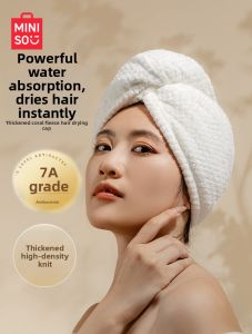 GOOJODOQ | Super Absorbent Quick Drying Antibacterial Hair Drying Cap