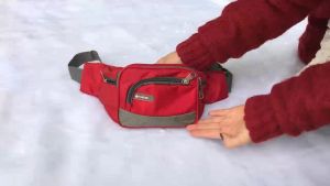 9 สี BEG ไนลอนกันน้ํา Multifunction กระเป๋าคาดเอวกระเป๋าถือสลิงขี่กระเป๋าคาดเอว