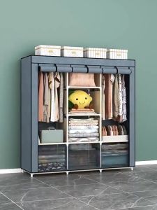 ตู้เสื้อผ้าผ้า ตู้เสื้อผ้าผ้าผ้าใบ ตู้เสื้อผ้าเอนกประสงค์ ราคาถูก ตู้ใส่เสื้อผ้า จุได้มาก+มีซิป ผ้าใบ ตู้ผ้า มีหลายๆรูปแบบให้เลือก