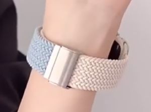 20MM Strap / 22MM Strap Nylon Braided Buckle Strap for COLMI C8 Max P71 P81 C81 C61 C60 M42 Colmi i28 ultra P28 Plus P8 P81 P71 P68 P60 C81 C80 C61 C60 V73 Nylon Braided Buckle Strap Watch Band Smartwatch Sport Watchband Replacement Bracelet Accessories