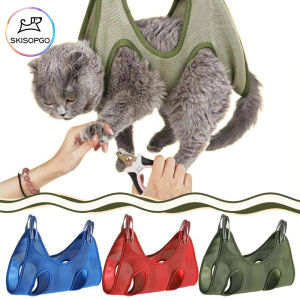 SKISOPGO Pet Grooming Fixed Bag Pet Grooming Hammock Dog Nail Cutting Fixer Hook Bag Cat Nail Trimming Pet Cleaning Tool