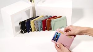 ❤Boutique Card Holder Pouch❤ Holder Bag Coin Key Chain Purse Lanyard ID Ezlink❤️SG Seller❤️