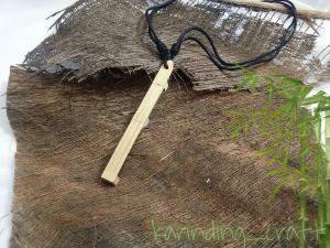 kalung karinding bambu