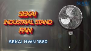 SEKAI Kipas Angin Dinding Tornado / Kipas Angin Gantung 18 Inch - HWN 1860
