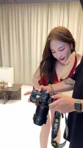 Lism D-099 Bold Cut-Out Mini Dress ชุดเดรสสายเดี่ยว