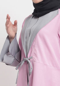 CBR Six OKC 613 - Pakaian Muslim Gamis Balotelly Wanita All Size